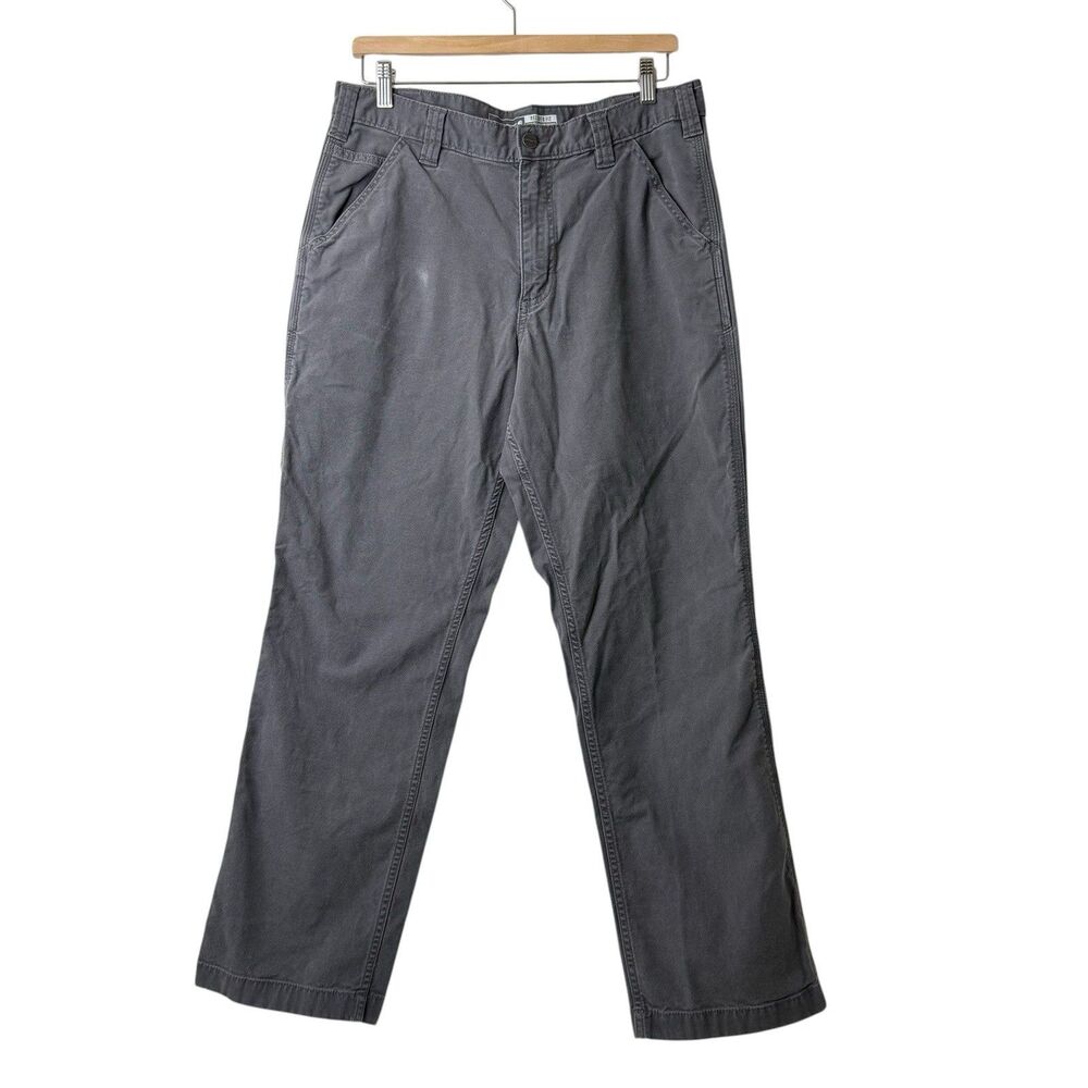 Carhartt Pants Mens 34x32 (Fits 33X30) Rigby Rugged Flex Canvas Relaxed Dungaree